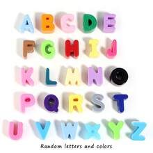 10pcs/20pcs/30pcs/50pcs Multicolored Acrylic 26 English Letters & Numbers Macaroon Beads, Alphabet Beads For DIY Jewelry Making Craft - Acrylic Beads - View 44