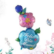 10pcs Spanish 10inch Mini Mother's Day Heart Balloons Best Mom Air Balloon Love Mom Mother's Day Decorations