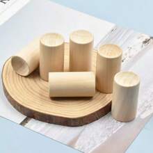 3 pièces de bois volatil de fleur de hêtre, diffuseur d'arôme en bois, convient pour la maison et le bureau - amplificateur de parfum portable, utilisé pour la penderie et la décoration de la table de chevet, avec cadeaux de fête universels, convient pour Noël, Halloween, Fête des Mères.