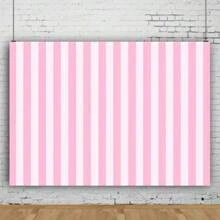 Fashionable Pink And White Striped Photography Background Banner - Perfect For Birthday Parties, Teen Showers, Sweet Portraits, And Outdoor Activities - Durable And Versatile Decorative Fabric, Birthday Party Decorations