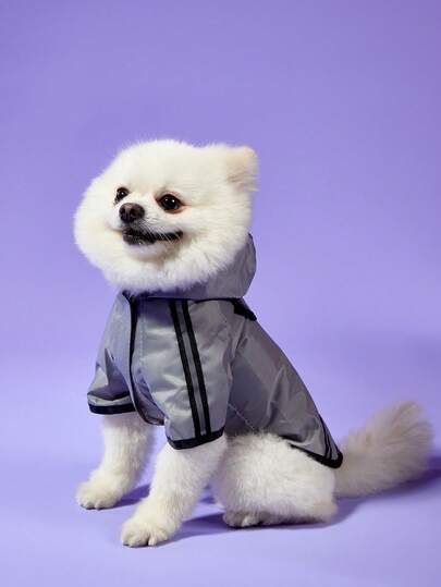 PETSIN Kleurrijke waterdichte regenjas voor regenachtig weer