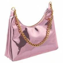 KIT Children's Shoes For Girls With Handbag For Women Casual Party Bridesmaid 16 To 34 - Oro rosa - Ver 4