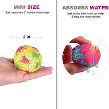 1 PC Water Cloth Ball 2-Inch Water Ball Water Play Toy Garden Outdoor Toy, Water Splash Ball Suitable For Swimming Pools, Summer Beach Soaking Games, And Fun Children's Party Activities