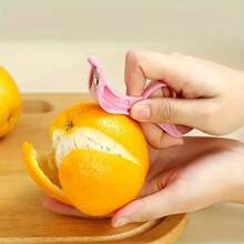 2pcs Assorted Color Fruit & Vegetable Peeler, Multi-Functional Peeler, Potato Peeler, Orange Peeler, Apple Peeler, Melon Peeler, Reusable Pear Peeler, Carrot Peeler, Kitchen Tools