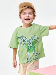 Balabala Disney Young Boys T-shirt met korte mouwen, zomers katoenen cartoon-T-shirt