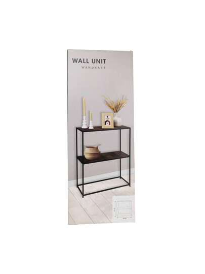 Well Home Iron Side Tafel MDF Shelves, 70 31 85 Cm. Free 24/7 Delivery. view 5