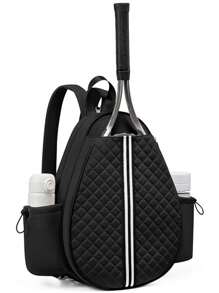 Bolsa diagonal leve multifuncional para raquetes de tênis masculinas e femininas, bolsa esportiva para tênis e badminton Pick Ball