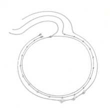 3 Layer Waist Body Chain, Minimalist Beach Vacation Accessory - Waist Chain - View 7