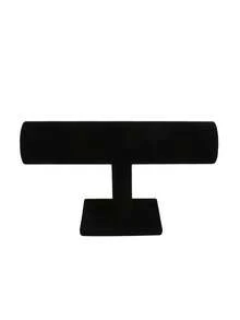 Flocked Jewelry Display Stand - Bracelet Holder, Watch Rack, And Accessory Organizer For Jewelry Stores - Includes Headband, Hair Flower And Bracelet Display - Multicolor - View 7