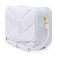 Santa Lolla Women's Crossbody Shoulder Bag And Wallet Kit With Rubberized Lining - 白色 - 查看 1