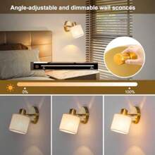Adjustable Indoor Wall Light With Switch, Gold Wall Light With Beige Linen Lampshade, E27 Rotating Bedside Wall Light, Suitable For Bedroom And Living Room