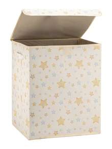 1PC 40X50X30 Star Large Lidded Box Toy Basket - Laundry Basket - Bathroom Organizer - Storage Organizer - Storage Box - Multicolor - View 1