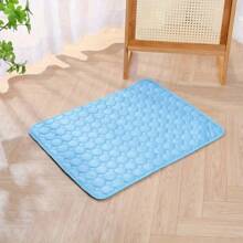 Almohadilla de enfriamiento de lujo de verano para conejos, hámsters y ratones - Muy transpirable, autoenfrianfre, lavable, duradera - Azul, rosa, opciones de almohadilla para dormir de mascotas con almohadilla de hielo