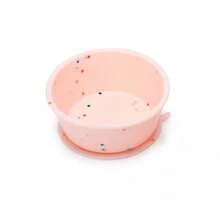 硅胶婴儿喂食碗，可放入微波炉和洗碗机，耐热，易于清洁，耐用婴儿食品碗