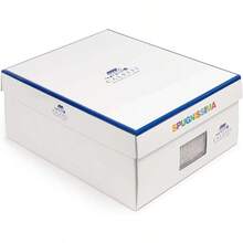 Sirena 32595 Bathrobe With Hood Cotton, Blue, S - S - View 5