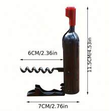 1 件多功能葡萄酒开瓶器，葡萄酒和啤酒开瓶器，送给父亲的礼物