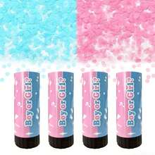8pcs Confetti Poppers Cannons For Gender Reveal Decorations,Wedding,Birthday Decorations,Graduation Party Decorations Anniversary Christmas New Year's Fun Party Supplies Decorations And Favors, Room Home Decor Mother's Day Graduation(Do Not Aim The Launch Tube At People Or Objects) - Multicolor - View 8