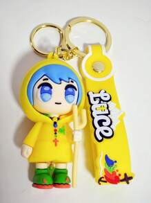 Pilgrim Pendant Keychain - The Vatican's 2025 Jubilee Year Mascot, Creative Cartoon Style (Random Keychain Style)
