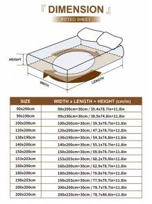 1pc Solid Color Waterproof Fitted Sheet ,Bed Sheet Set Skin-Friendly Mattress Cover, Soft And Comfortable Bed Sheet For Bed ,Mattress Protector, Bedspread For Bedroom, Mattress Cover For Comfortable Sleep, Suitable For All Season
