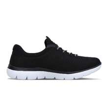 Skechers Lekkie, niskie, codzienne buty, miękkie buty do chodzenia dla mam w średnim wieku i starszych, zalecamy zamawianie o 0,5 rozmiaru mniejszych, styl nr 12980-BKW