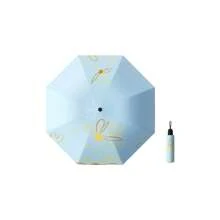 1 pieza Paraguas elegante y compacto de resina negra, resistente al viento y de doble uso contra el sol y la lluvia para mujer, regalo de verano para refrescarse, playa y viaje