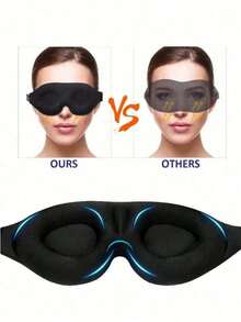 5pcs 3D Sleep Mask Natural Sleeping Eye Mask Eyeshade Cover Shade Eye Patch Women Men Soft Portable Blindfold Travel Eyepatch - Multicolor - View 5