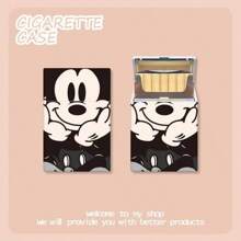 Disney Mickey Stitch Plastic Cigarette Box Creative Personalized Storage Cartoon 20 Pack Thick High Beauty Gift For Boyfriend