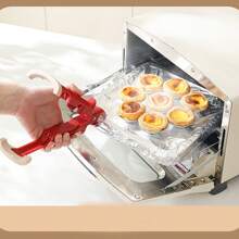 1pc 2-In-1 Heat Resistant Bowl Clip/Dish Clip, Clip Bowl Above & Dish Below