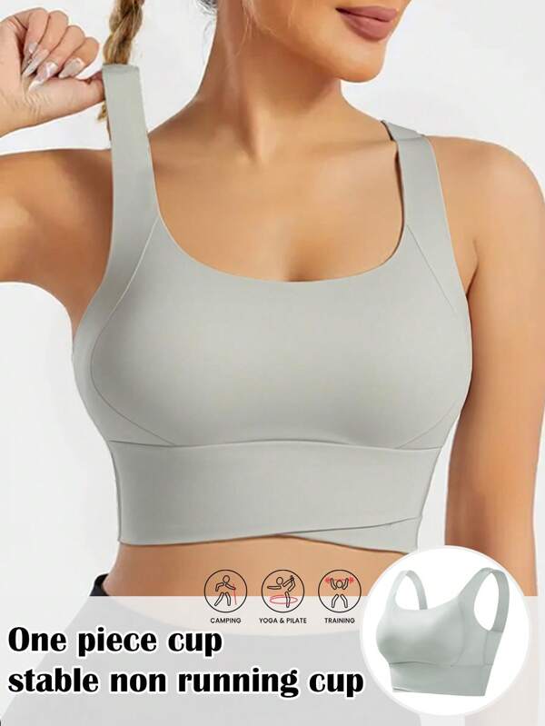 Yoga Tank Tops Breathable Sports Bra With Shockproof And Gathered Function Giving You A Beautiful Back Shape Workout Tank Gym Top