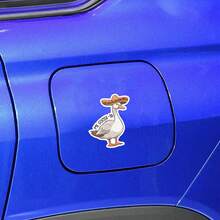 1/3/5张“Me Goose-Ta”乙烯基贴纸，独特有趣的贴花，适用于计划本、日记本、笔记本电脑。可爱贴心的设计，适合冥想爱好者、健康爱好者和爱书人士。时尚、艺术、积极向上，可用于汽车贴纸、保险杠贴纸。