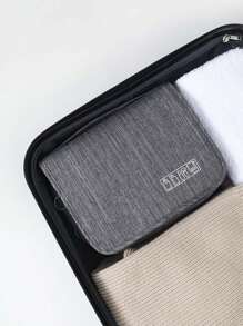 1pc Hanging Toiletry Travel Bag Portable Hanging Wash Bag For Travel For Travel Storage Bag Makeup Storage Bag Cosmetic Bag Vacation Organizer Large Capacity Makeup Organizer Makeup Case For Lipstick Brush Skincare Mobile Phone Coin Small Items For Home Gift