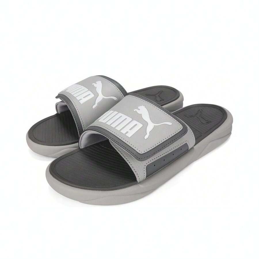 Puma Sandalias casuales de slip-on para hombre 2025 - Gris - Ver 1