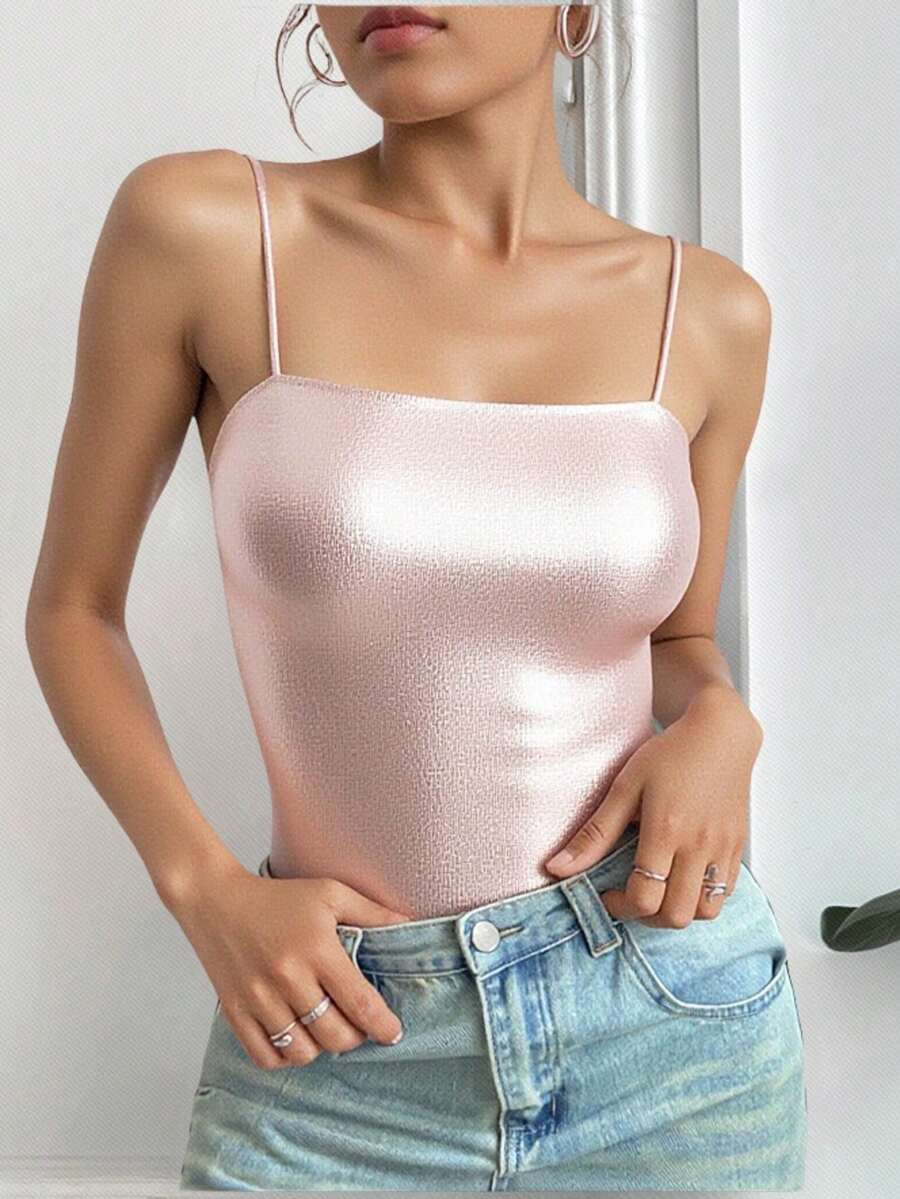 Women Bodysuits - Pink - View 1