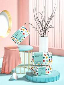 1 包柔软厚实面巾，男女通用面巾，适合日常清洁和卸妆、办公桌、厨房抹布、旅行和家居使用 - 有花紋 - 查看 10