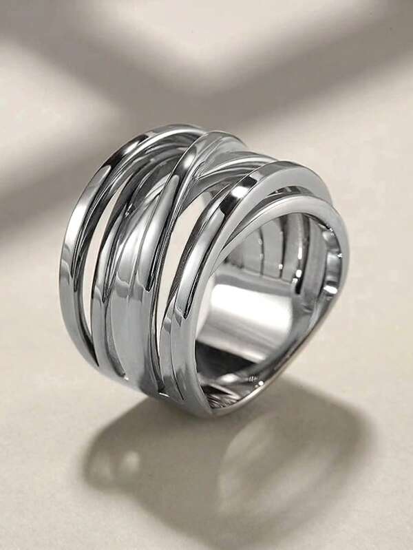 1 PC Fashion 925 Sterling Silver Rings Party Jewelry For Women Fine Jewelry