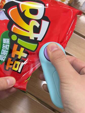 1pc New Mini Sealing Machine Packaging Bag Household Small Packaging Sealing Tool