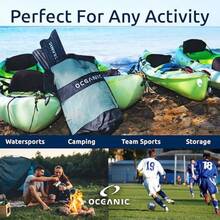 Oceanic Mesh Backpack Gear Bag - Black - View 6