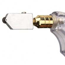 Handheld Alloy Pistol Grip Oil Feed Glass Cutter Set For Cutting Ceramic Tiles - As Shown - View 6