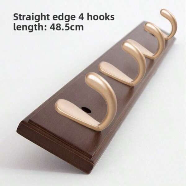 Wall Clothes Hooks Wooden Wall Hooks Towel Coat Clothes Rack Hooks Home Decor Hanger Hooks Kitchen Bathroom Bamboo Hook