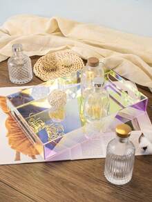 1pc Premium Transparent Acrylic Tray, Fruit Plate, Hotel Or Home Use, Storage For Cosmetics - Clear - View 7