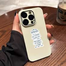 Thế giới hư cấu hướng nội Nhân vật hư cấu Miếng dán cản xe bằng nhựa Vinyl Decal Niềm vui của người yêu sách: Miếng dán bằng nhựa Vinyl có trích dẫn vui nhộn - Hoàn hảo cho máy tính xách tay, chai nước và nhiều thứ khác - Nhiều màu - Xem 6