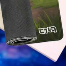 Tilt Schreibtischunterlage 100x50 cm Gaming Mauspad XXL Rutschfter Mousepad Grob für Schreibtisch und PC Gadgets Wasserdichter Dk Mat Verdantvale Village - VerdantvaleVillage-100x50cm - Übersicht 7