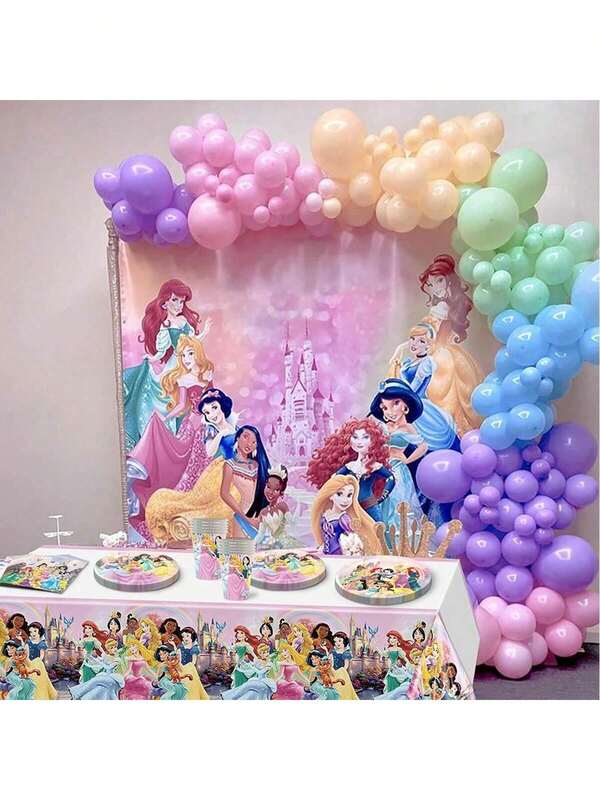 Disney Juego de 81 piezas de artículos para fiestas de cumpleaños de Disney, que incluye 20 platos de papel de 7 pulgadas, 20 platos de papel de 9 pulgadas, 20 servilletas, 20 vasos de papel, 1 mantel, para decoraciones de la fiesta de cumpleaños de Stitch, de vuelta a la escuela, el Día de San Valentín, la mejor opción para la fiesta