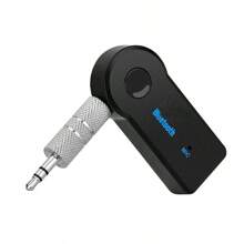 Adattatore senza fili Bluetooth 2 in 1 con jack audio da 3,5 mm, ricevitore Bluetooth 5.0 USB, kit per vivavoce auto, trasmettitore audio musicale