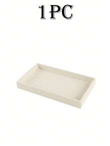 8 件/1 套天鹅绒珠宝收纳托盘，大容量珠宝展示收纳托盘，适用于项链、手链、戒指、耳环、口红、指甲油、发夹、手表、眼影、眉笔，适用于梳妆台、珠宝架、卧室、万圣节化妆品收纳托盘。送给朋友和爱人的完美珠宝收纳盒