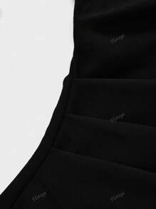 Elegant Basic Casual Peculiar Gorgeous Asymmetrical Neck Crop Top For Women, Minimalist Sexy Oblique Shoulder Fitted Short Midriff-Baring Top, Sweet Sexy