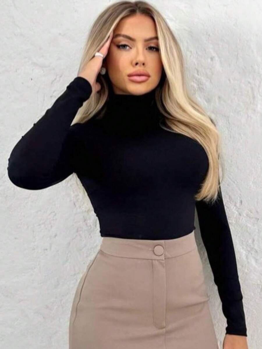 Women Blouses - Black - View 1