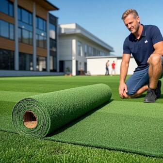 Oversized Realistic Artificial Turf, Featuring A Natural Texture And Charm Of Real Lawn. Place It In The Garden To Instantly Create A Tranquil And Leisurely Holiday Ambiance, Allowing You To Enjoy The Countryside Life Without Going Out
