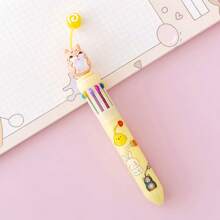 1pc Creative Cute Pendant Colorful Ballpoint Pen Graffiti Pen Student Gift Prize Stationery