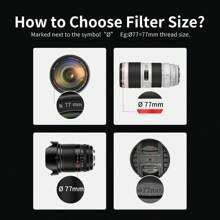 MECORIGHT MECORGHT HD GND Graduated Filter For Canon Nikon Sigma Tamron DSLR Camera Lens37/40.5/43/46/49/52/55/58/62/67/77/82mm